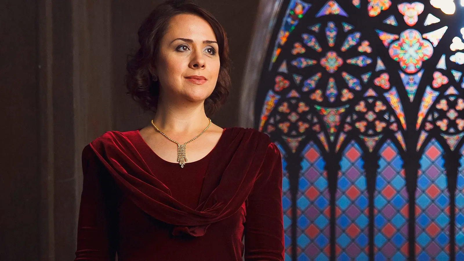 Иоганн Себастьян Бах. Старинный орган в англиканском соборе при свечах