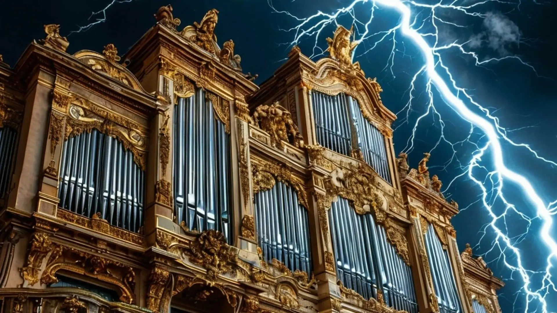 Рок-хиты на органе при свечах