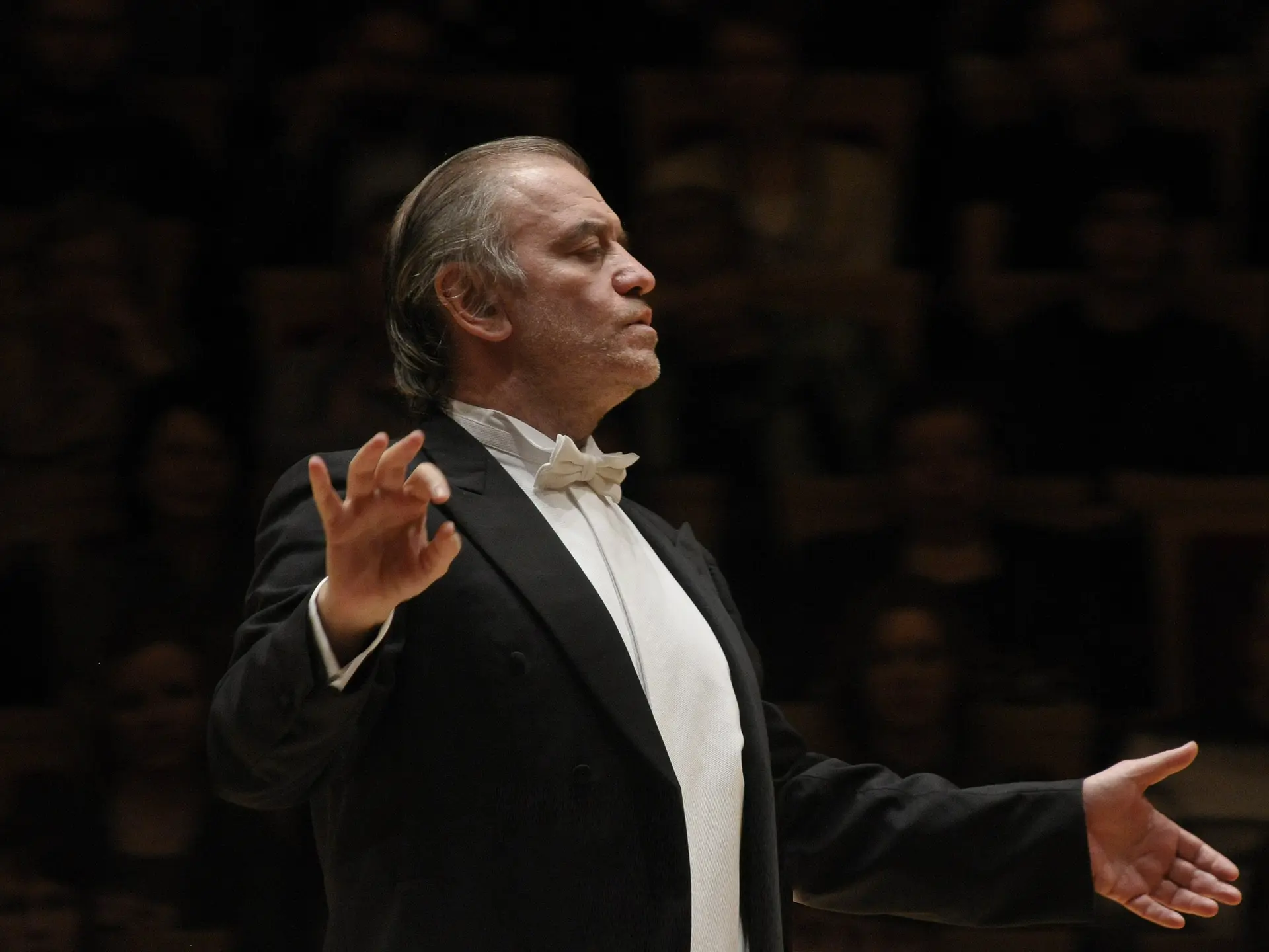 Объединеённый симфонический оркестр МТ и БТ, дирижёр — Валерий Гергиев