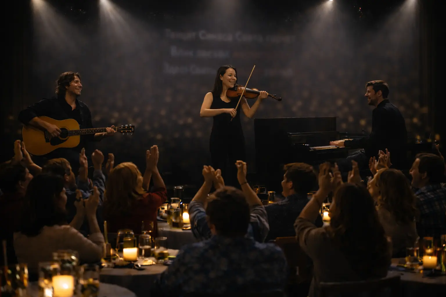 Хоровое караоке с живой музыкой