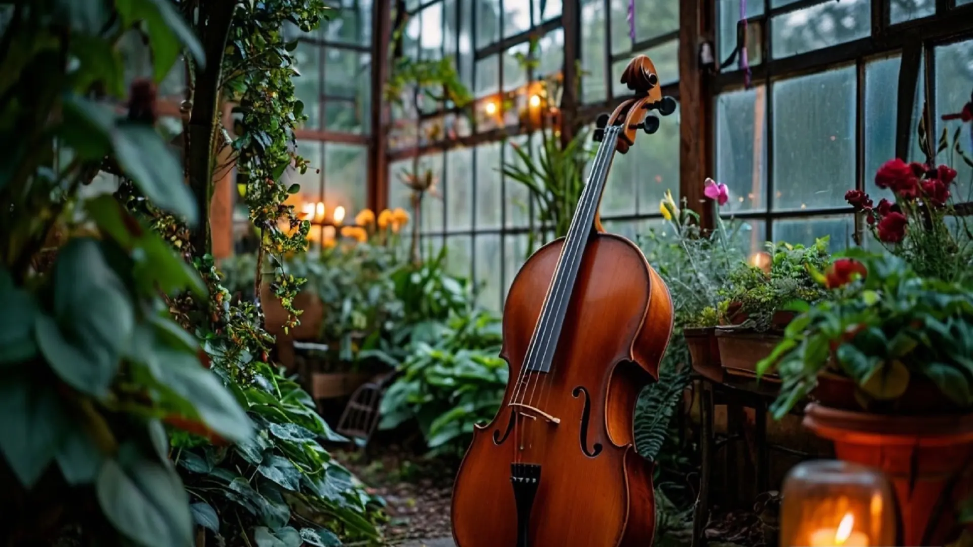Симфонические рок-хиты при свечах в оранжерее