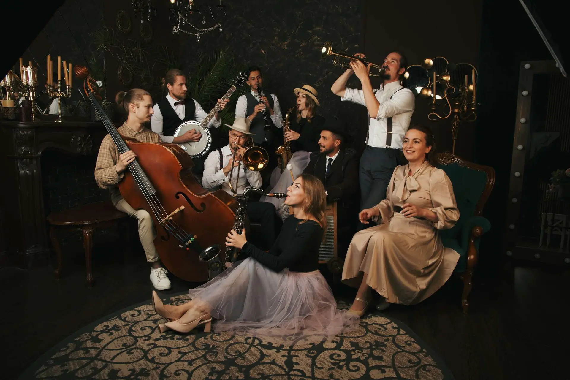 Kickin’ Jass Orchestra. Диксиленд