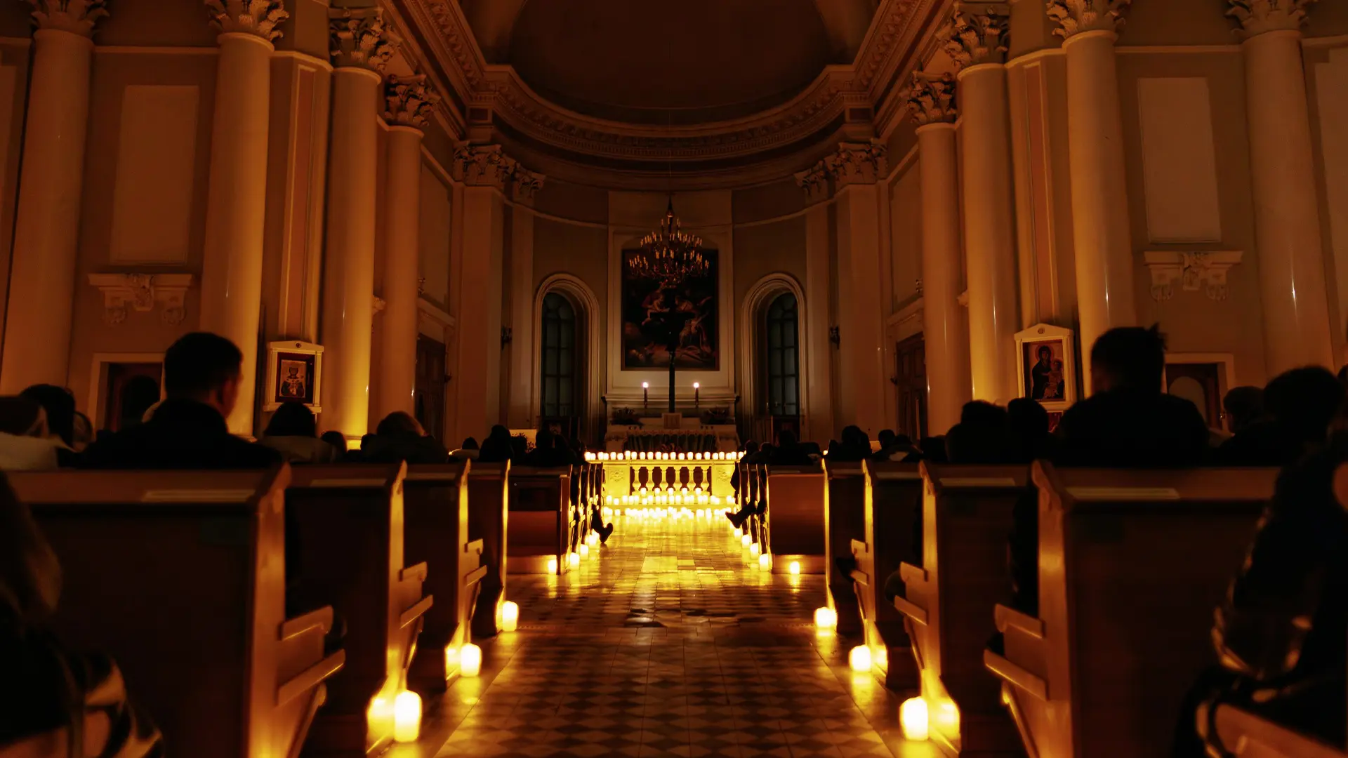 Органный концерт при свечах