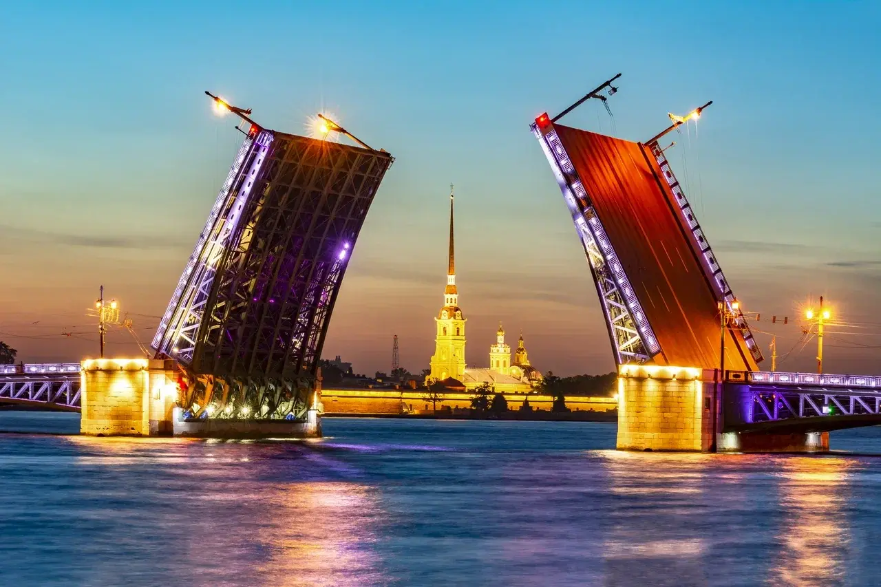 Гидровояж на разводные мосты