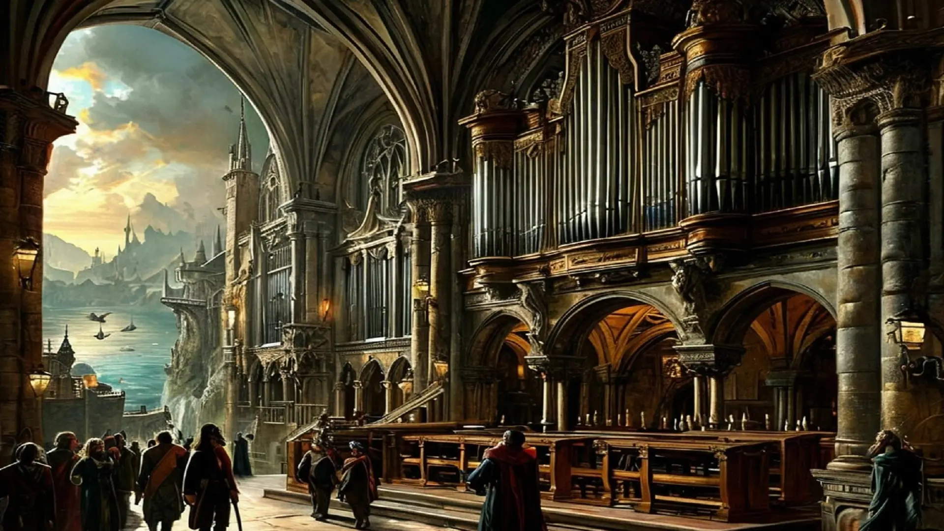 Орган при свечах. «Времена года» Вивальди и «Гарри Поттер»